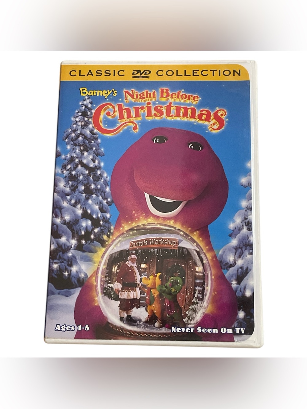 Lyrick Studios Barney’s Night Before Christmas DVD 1999